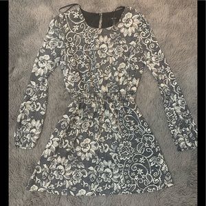 Forever 21 Lace print dress